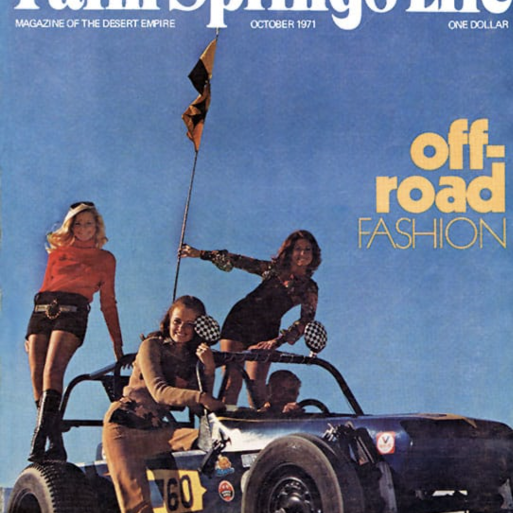 Palm Springs Life October 1971 Poster