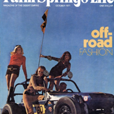 Palm Springs Life October 1971 Poster