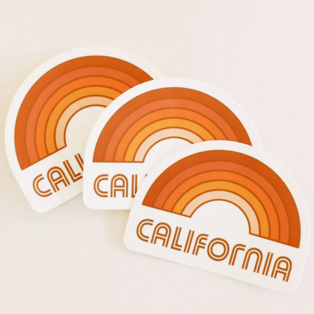 Sunshine Studios 1970's California Sticker