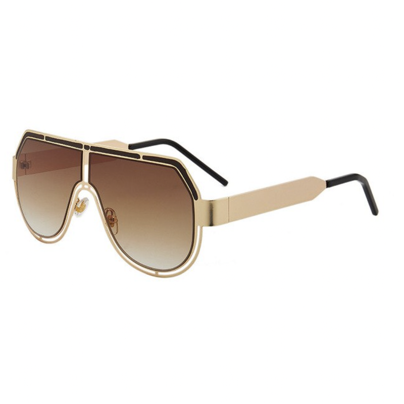 Peepa's Accessories Gold Punk Sunglasses