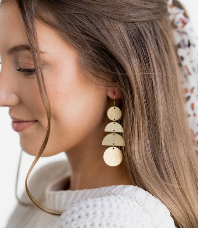 Spiffy & Splendid Maya Earrings Gold