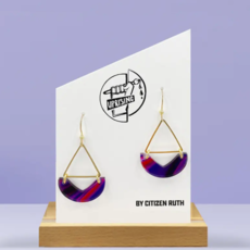 Uprising The Marlene Earrings - Pink Pour