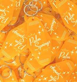 Peepa's Orange Palm Springs Keychain