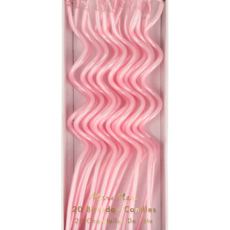 MeriMeri Pink Swirly Candles
