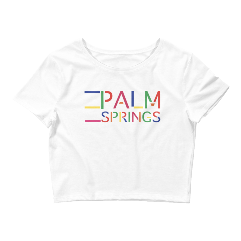 Peepa's Palm Springs 1980's Crop Top