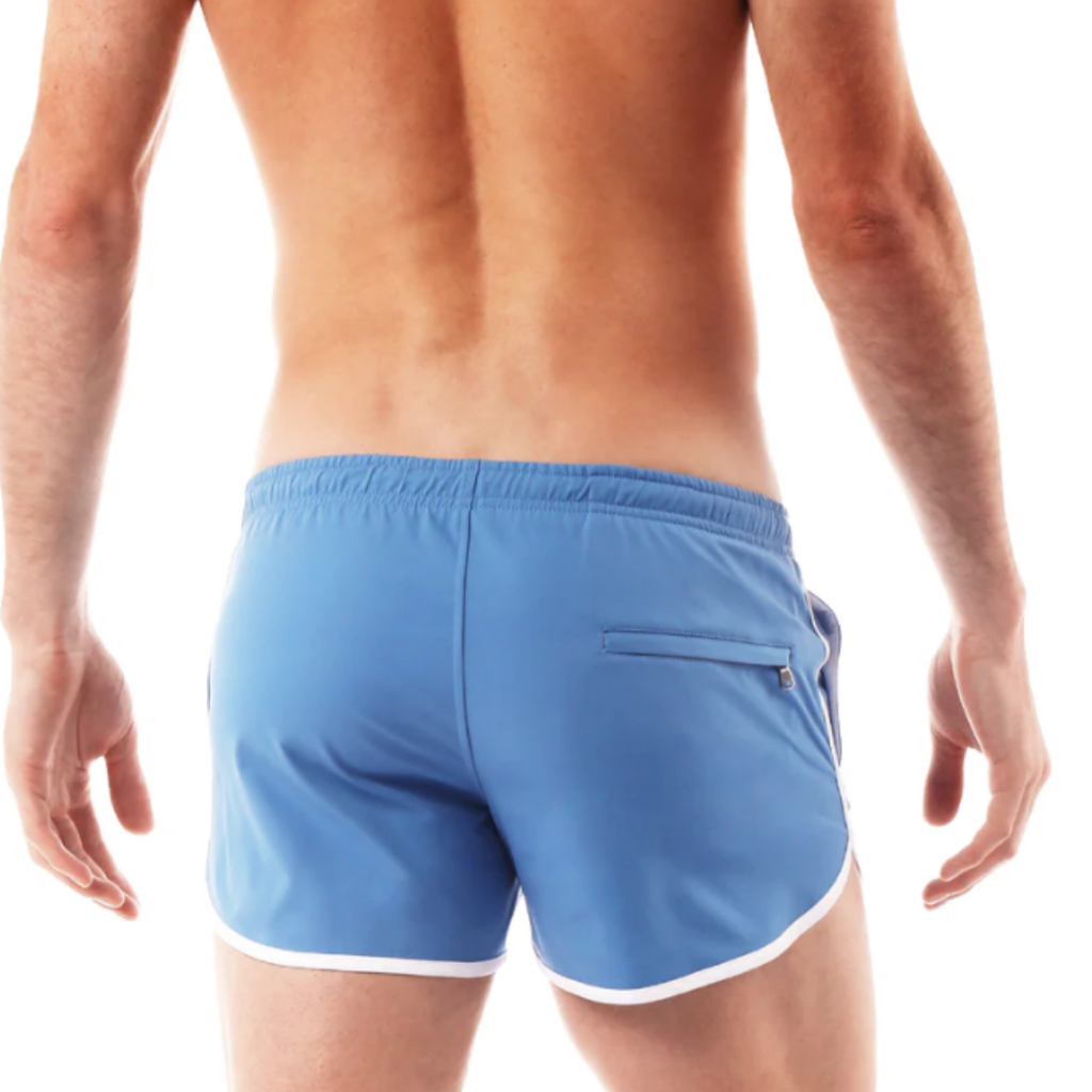 Parke & Ronen Runner solid stretch swim short