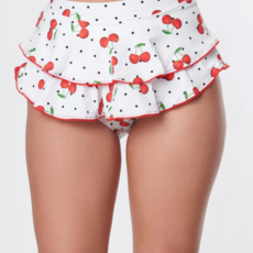 Unique Vintage Cherry Pin Dot Swim Bottoms