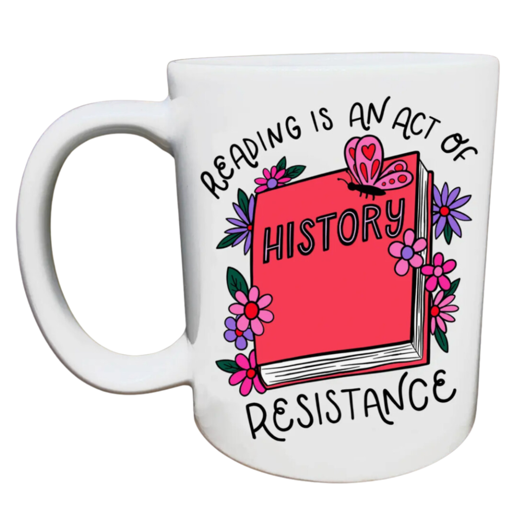 Citizen Ruth Reading Is an Act of Resistance Mug