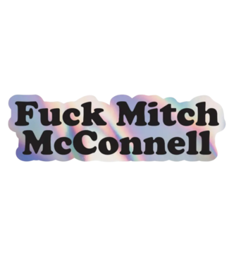 The Little Gay Shop Fuck Mitch McConnell Sticker