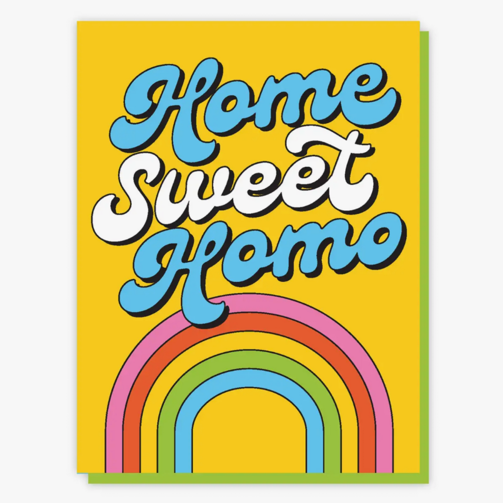 The Little Gay Shop Home Sweet Homo Card