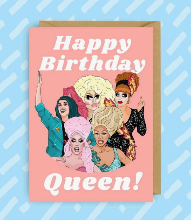 The Queer Store Drag Race Queens Birthday Card