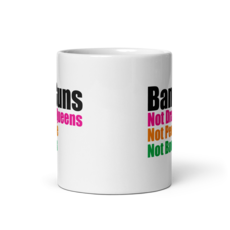 Peepa's Ban Guns Mug