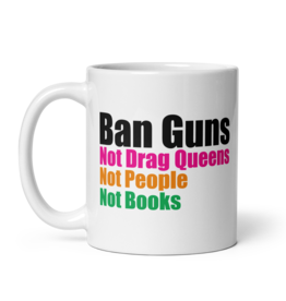 Peepa's Ban Guns Mug