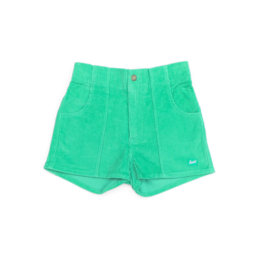 Hammies Women's Corduroy Solid Short Green