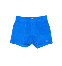 Hammies Mens Corduroy Solid Blue Short