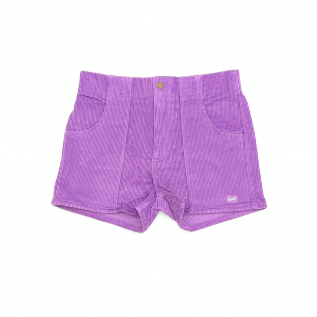 Hammies Men's 3" Stretch Corduroy Solid Purple Short
