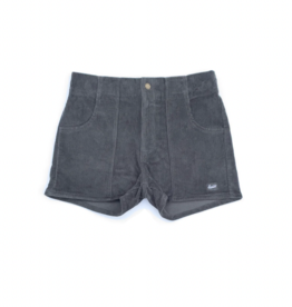 Hammies Mens Corduroy Solid Gray Short