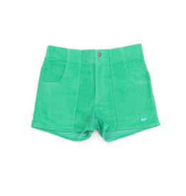 Hammies Mens Corduroy Solid Green Short