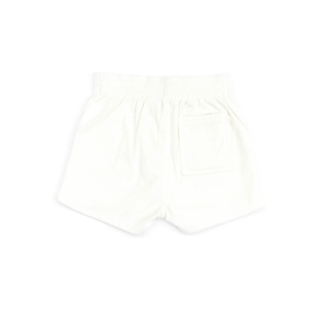 Hammies Women's Corduroy Solid Short White