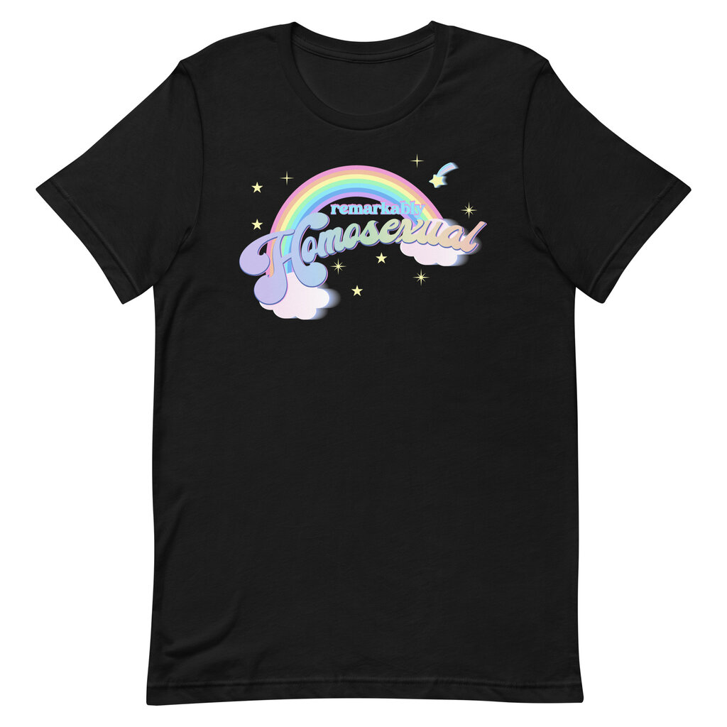 Peepa's Remarkably Homosexual Unisexy Graphic Tee