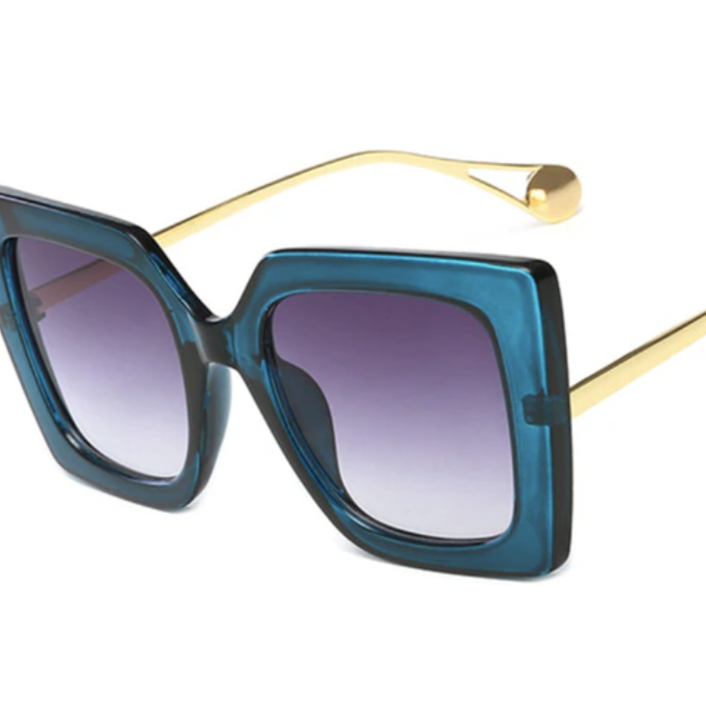 Peepa's Accessories Phoebe Vintage Oversized Sunglasses