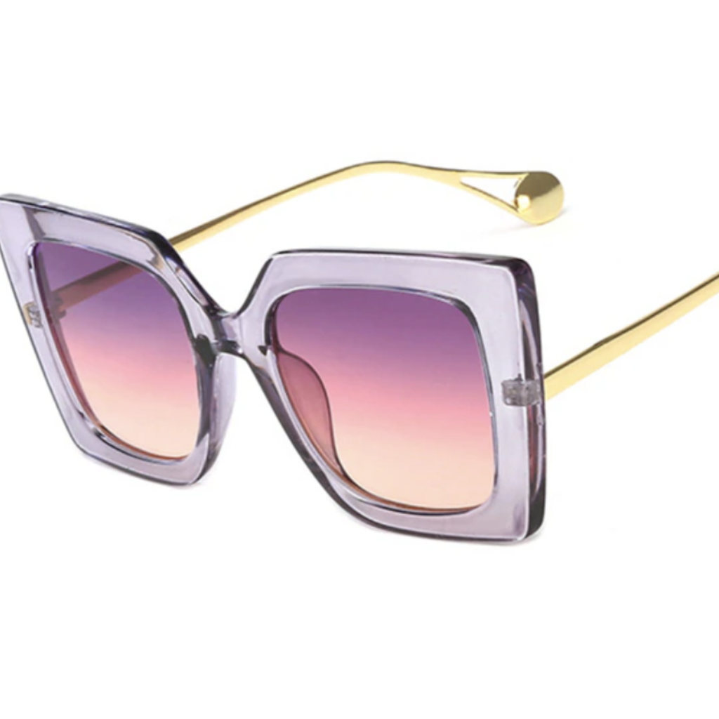 Peepa's Accessories Phoebe Vintage Oversized Sunglasses