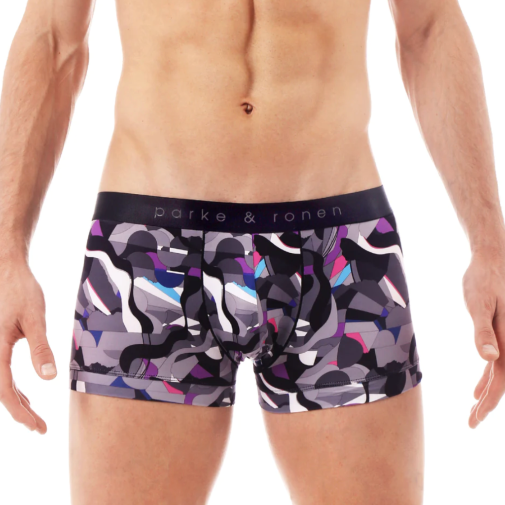 Parke & Ronen Jubilee printed low rise trunk