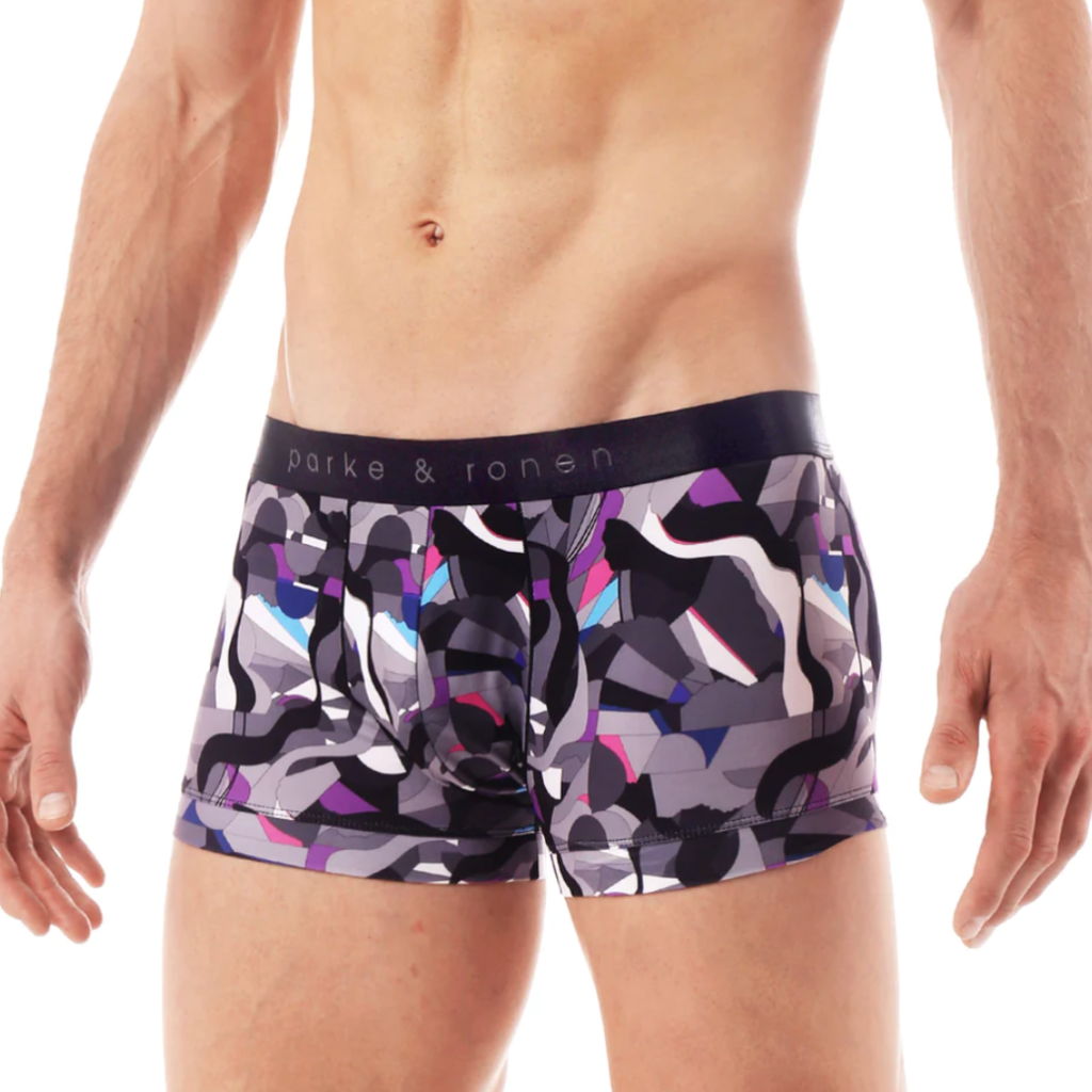 Parke & Ronen Jubilee printed low rise trunk