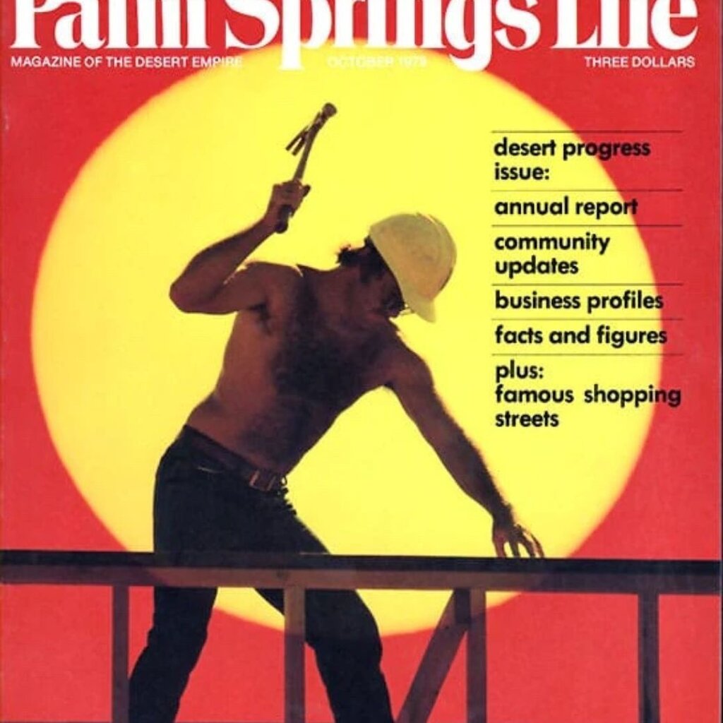 Palm Springs Life October 1979 Poster