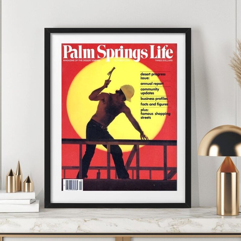 Palm Springs Life October 1979 Poster