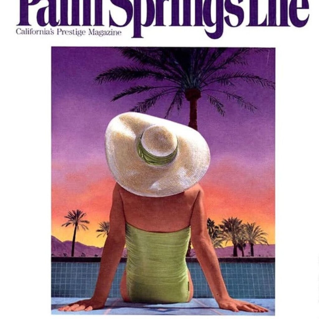 Palm Springs Life September 1990 Poster