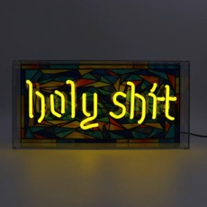 Locomocean Holy Shit Acrylic Box Neon Light