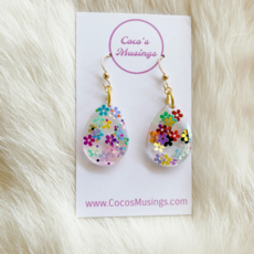 Coco's Musings Flower Power Georgia Earrings