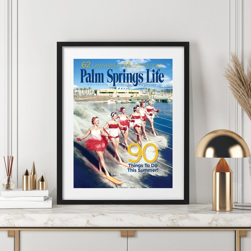 Palm Springs Life June 2011 Poster