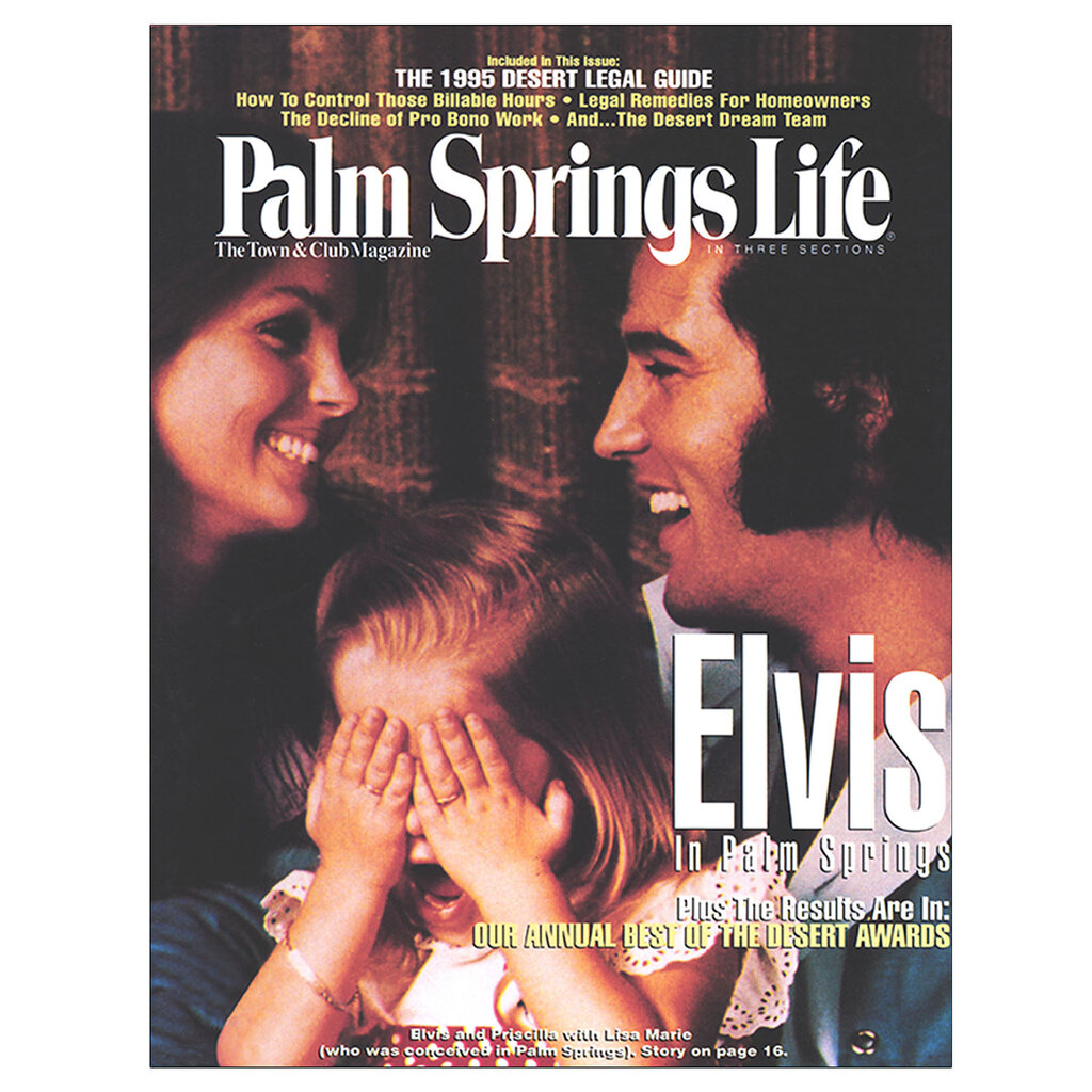 Palm Springs Life Palm Springs Life August 1995 Poster