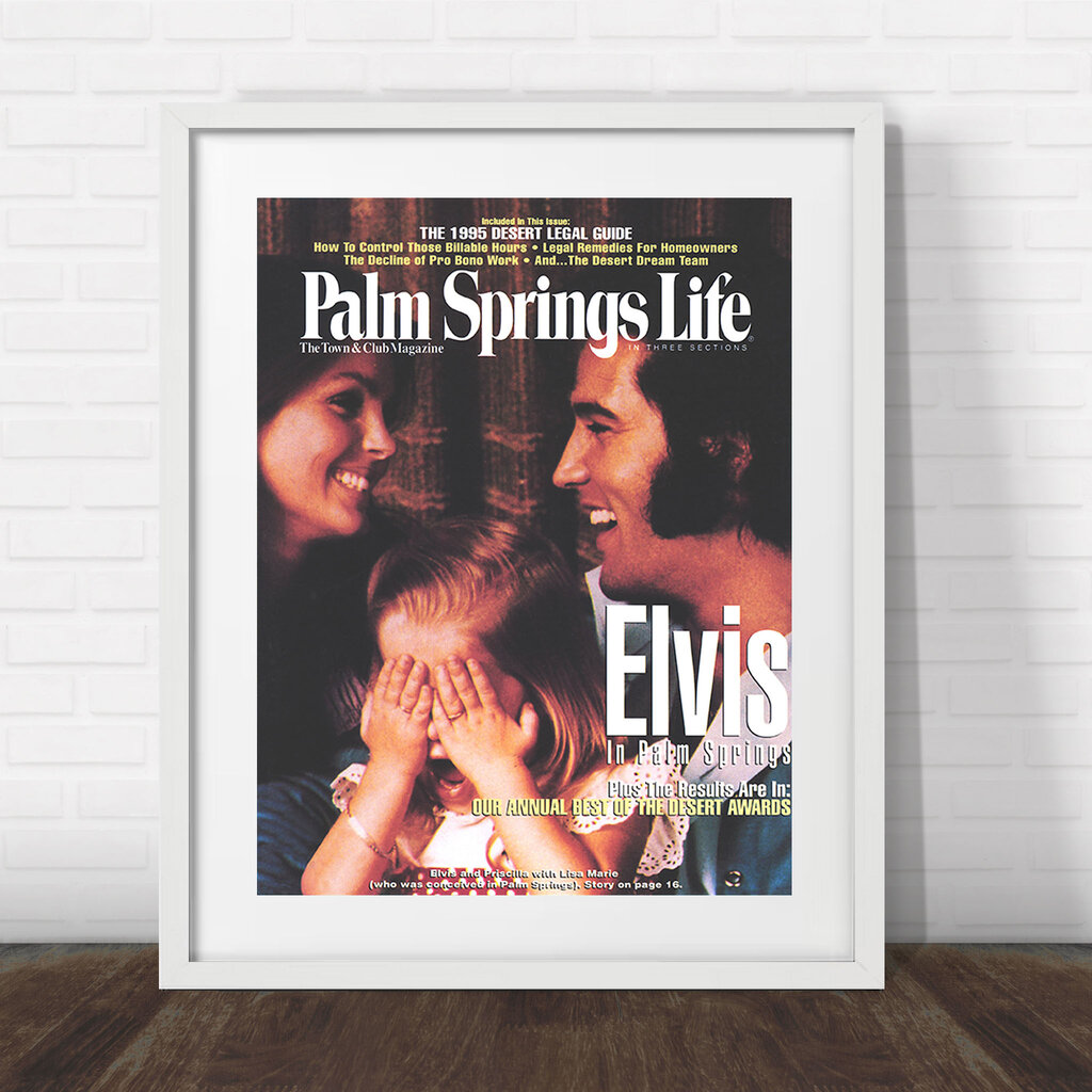 Palm Springs Life Palm Springs Life August 1995 Poster
