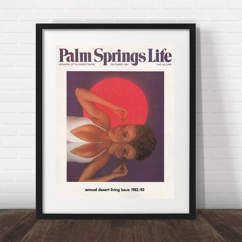 Palm Springs Life September 1982 Poster