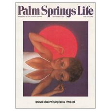 Palm Springs Life September 1982 Poster