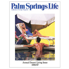Palm Springs Life September 1986/87 Poster