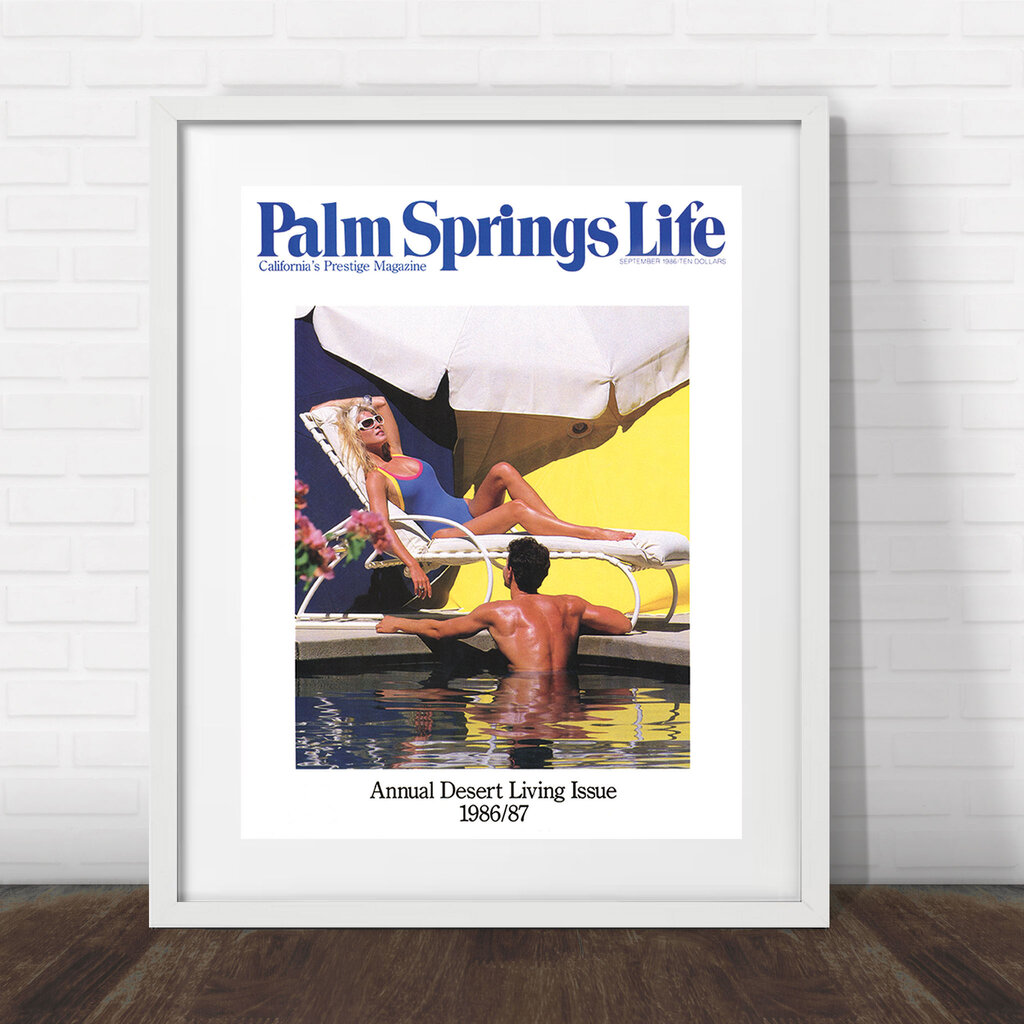 Palm Springs Life September 1986/87 Poster