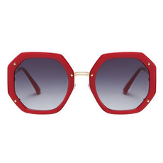 Peepa's Accessories Vera Vintage Irregular Square Sunglasses