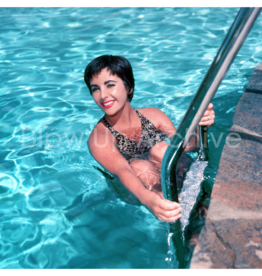 BlowUpArchive Elizabeth Taylor in Pool 1954