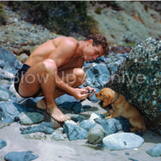 BlowUpArchive Guy Madison with Dog 1946