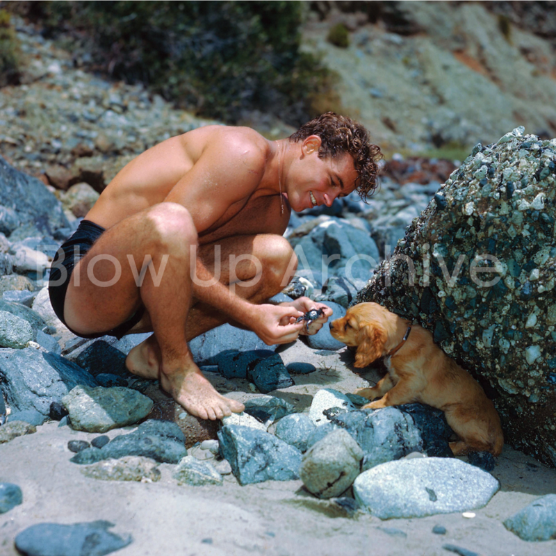 BlowUpArchive Guy Madison with Dog 1946