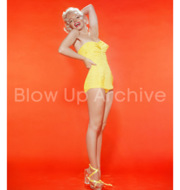 BlowUpArchive Marilyn Monroe Yellow Bathingsuit 1953