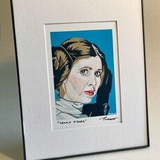 ChrisBurbach Carrie Fisher - Princess Leia Portrait
