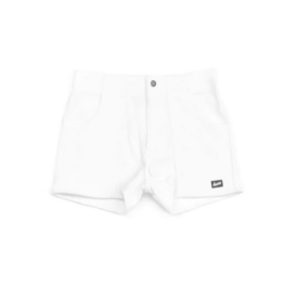 Hammies Mens Corduroy Solid White Short