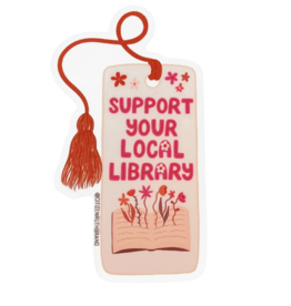 Citizen Ruth Support Your Local Library Sticker