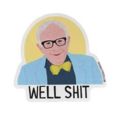 Citizen Ruth Leslie Jordan Well Shit Sticker