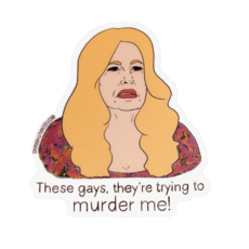 Citizen Ruth White Lotus Tanya and the Gays Sticker